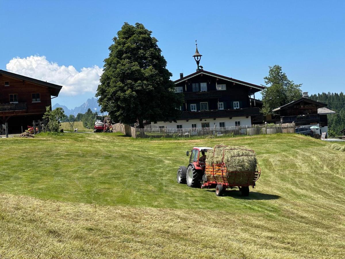 Ferienwohnung Obinghof Fieberbrunn Exterior foto